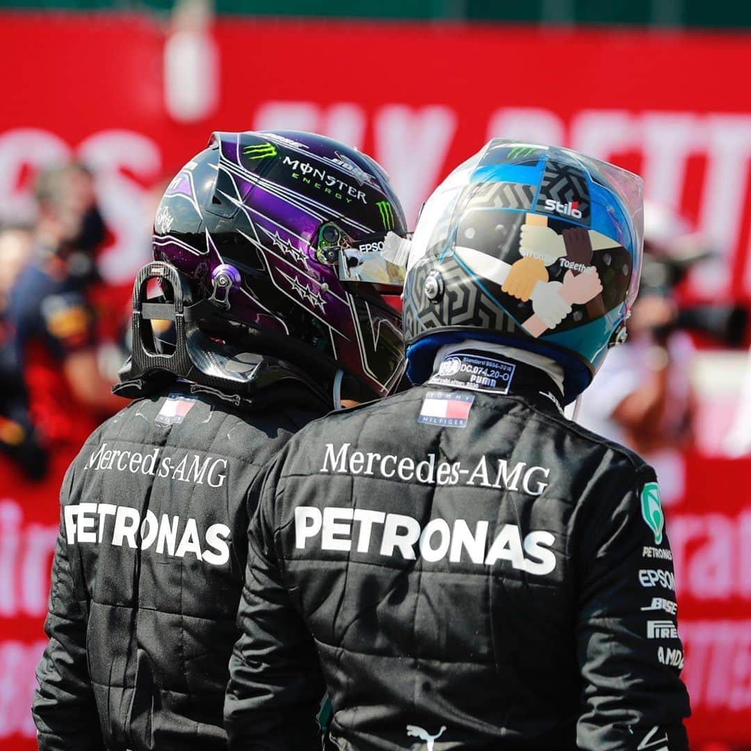 MERCEDES AMG PETRONASさんのインスタグラム写真 - (MERCEDES AMG PETRONASInstagram)「Tough day at the office. But the days we get beaten are the days we bounce back stronger! 👊 Can’t wait for the next one!」8月10日 0時14分 - mercedesamgf1