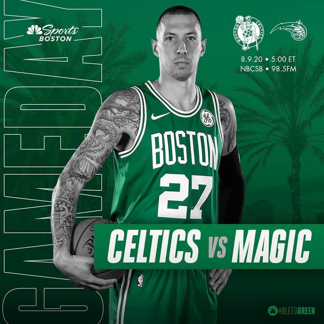 ボストン・セルティックスさんのインスタグラム写真 - (ボストン・セルティックスInstagram)「TONIGHT ☘️ #Celtics vs @orlandomagic, 5:00 p.m. on @nbcsboston and @985thesportshub #BleedGreen #BOSvsORL #LetsGoCeltics」8月10日 0時44分 - celtics