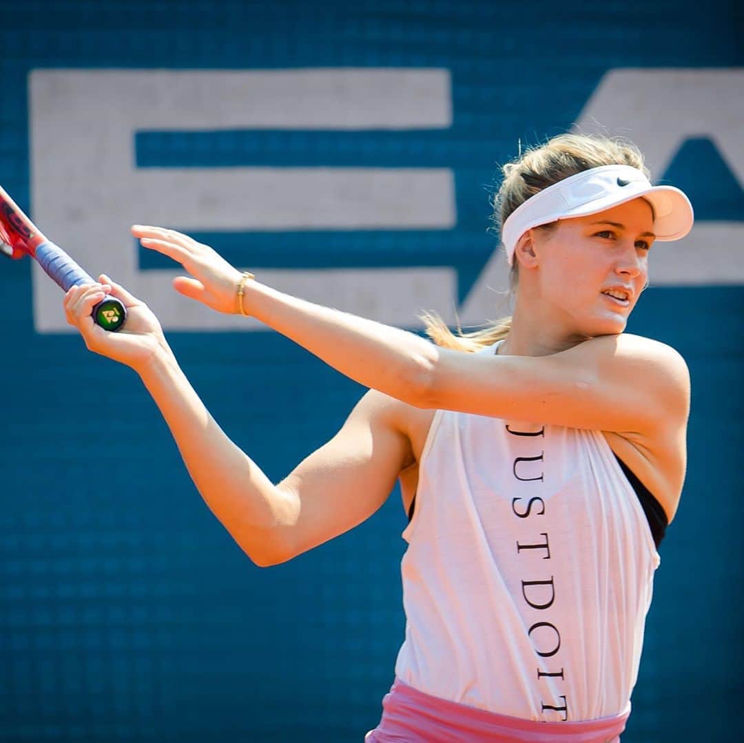 WTA（女子テニス協会）さんのインスタグラム写真 - (WTA（女子テニス協会）Instagram)「Practice in Prague 🎾 #pragueopen2020 ⁣ ⁣ 📷: @jimmie48tennis」8月10日 1時02分 - wta