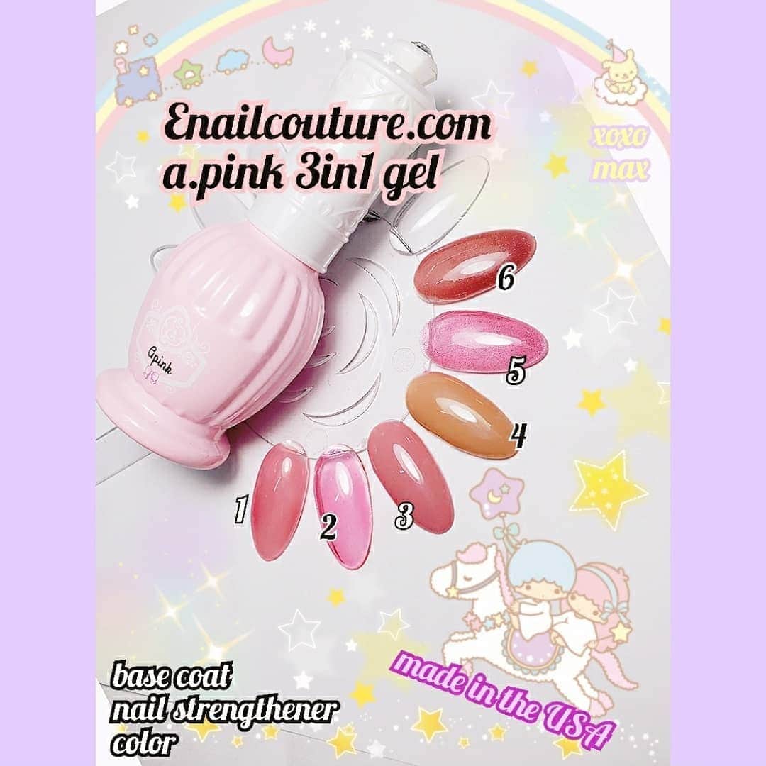 Max Estradaさんのインスタグラム写真 - (Max EstradaInstagram)「Enailcouture.com  Apink gel, our famous 3in1 gel now has 3 new colors and two have ultra fine rainbow giltter♡!~ one of the few new products like our super cute pink trapper keeper 💗 Enailcouture.com made in America 🇺🇸 #ネイル #nailpolish #nailswag #nailaddict #nailfashion #nailartheaven #nails2inspire #nailsofinstagram #instanails #naillife #nailporn #gelnails #gelpolish #stilettonails #nailaddict #nail #naildesigns #nailtech#nailsonfleek #nailartwow #네일아트 #nails #nailart #notd #nails💅 #젤네일 #notpolish #nailcolor #nailsalon #nailsdid #nailsoftheday」8月10日 1時57分 - kingofnail