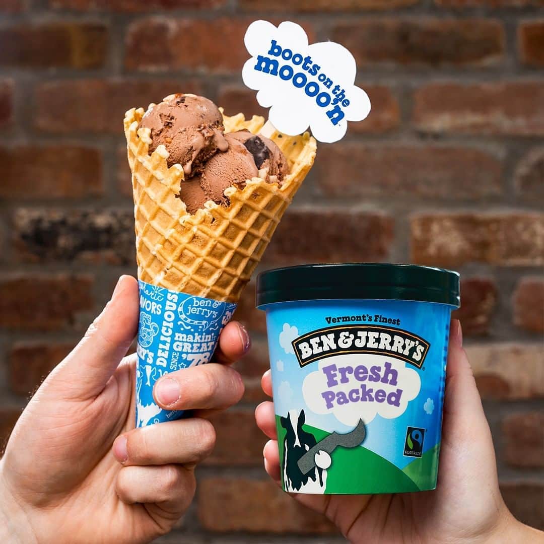Ben & Jerry'sさんのインスタグラム写真 - (Ben & Jerry'sInstagram)「While Netflix’s Space Force puts boots on the moon, we’re putting scoops on the menu. Order Boots On The Moooo’n at your local Scoop Shop and stream the @netflix original series @spaceforce! Link in bio.⁠ ⁠ 🇺🇸 US only. Contact your shop for availability.」8月10日 3時01分 - benandjerrys