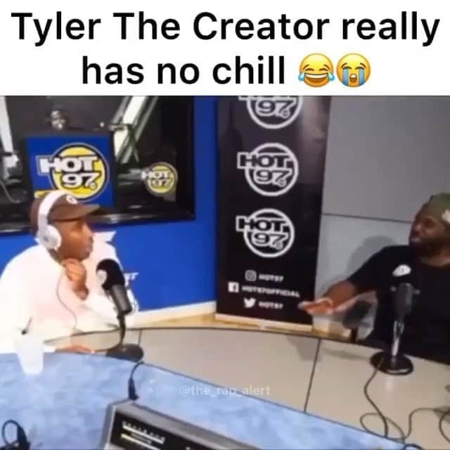 ファンクマスター・フレックスのインスタグラム：「Not sure what made Tyler go with that verse? I’m launching something new! YouTube/FunkFlex! WHO SHOULD I HAVE UP FIRST FOR THOSE BARS? #FunkFlexFreestyle0001 Lyor/Kelly I appreciate y’all!」