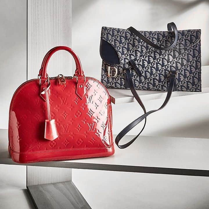 GILTのインスタグラム：「Come say bonjour. #ChristianDior, #LouisVuitton, and more French vintage is here. Link in bio.」