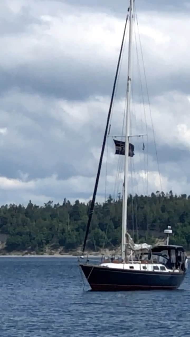 Samuel Lippkeのインスタグラム：「Sailing Aiolos Seattle to Roche Harbor with Captain @seandimond and crew @xenia.lippke @iralippke @andrea.lippke @rebeccawalkerphoto #Sailingaiolos」