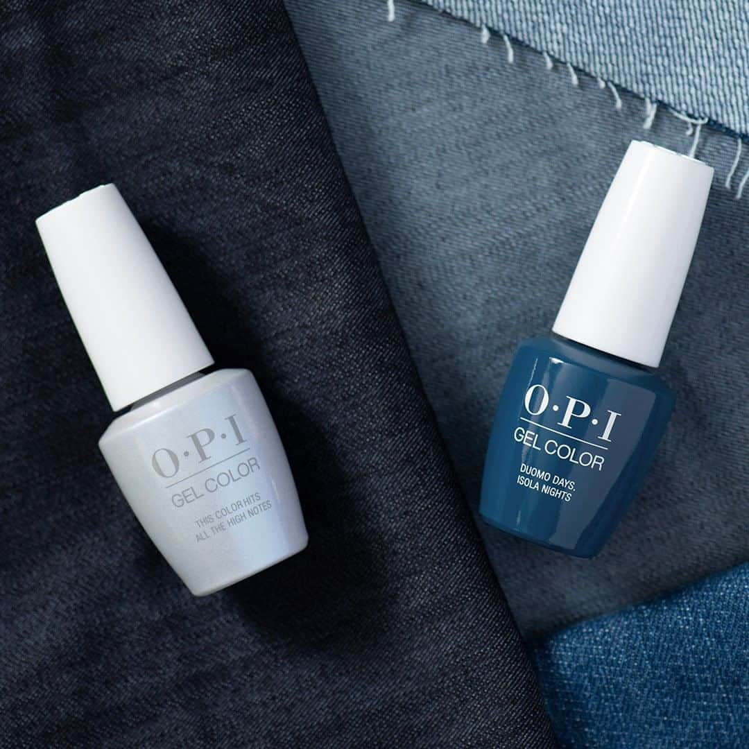 OPIさんのインスタグラム写真 - (OPIInstagram)「Tell us how a unique blue hue inspires your creativity. 💙  Shades: #DuomoDaysIsolaNights and #ThisColorHitsAllTheHighNotes  #ColorIsTheAnswer #OPIMuseOfMilan #OPIGelColor #BlueNails #BlueMani #DarkNails #FallFashion #FallTrends #FallNails #FallMani #TrendyNails #MilanFashion #OPIObsessed #GelMani」8月10日 5時30分 - opi