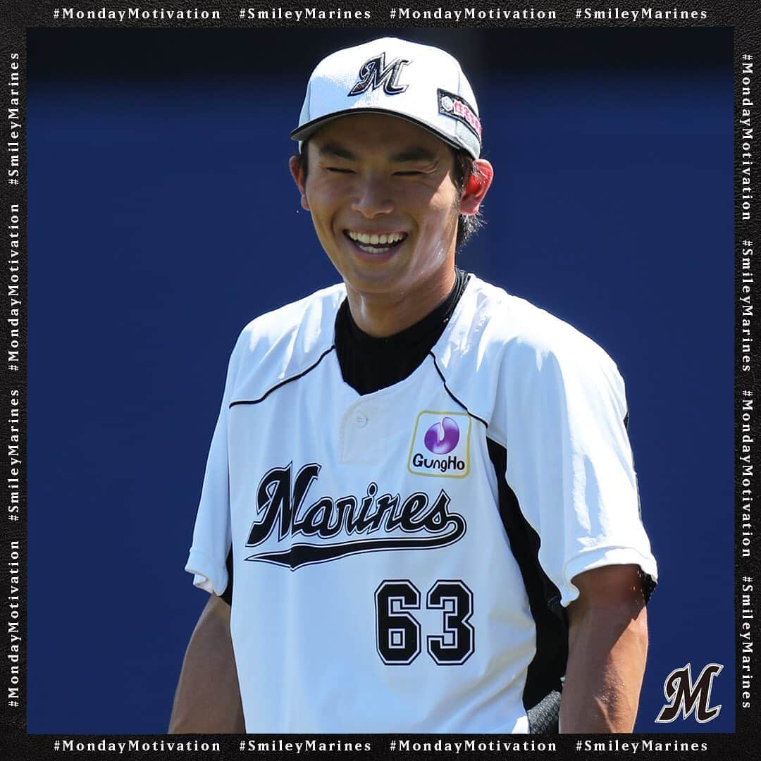 千葉ロッテマリーンズさんのインスタグラム写真 - (千葉ロッテマリーンズInstagram)「😄#SmileyMarines #MondayMotivation #chibalotte」8月10日 7時00分 - chibalotte