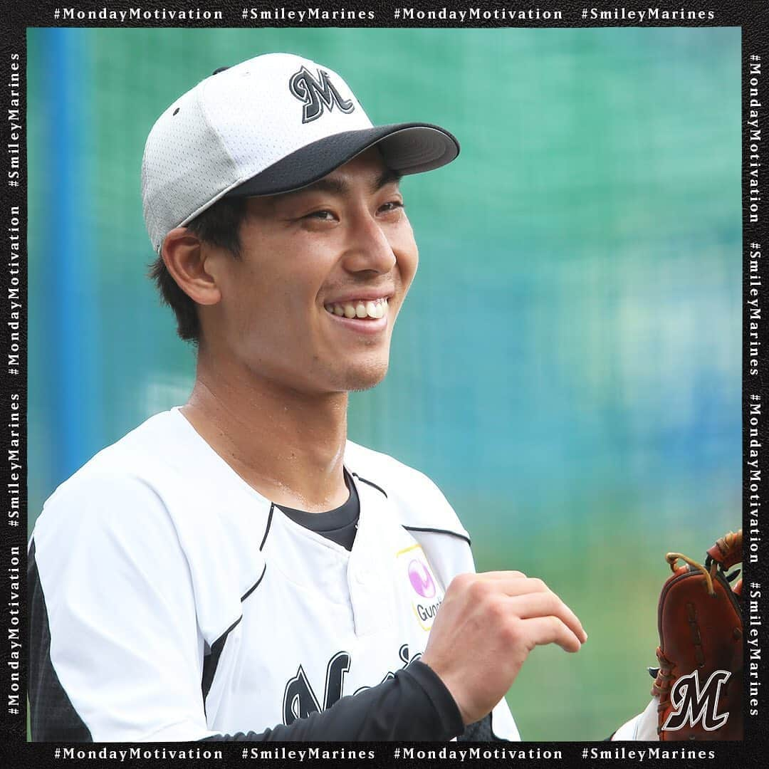 千葉ロッテマリーンズさんのインスタグラム写真 - (千葉ロッテマリーンズInstagram)「😄#SmileyMarines #MondayMotivation #chibalotte」8月10日 7時00分 - chibalotte