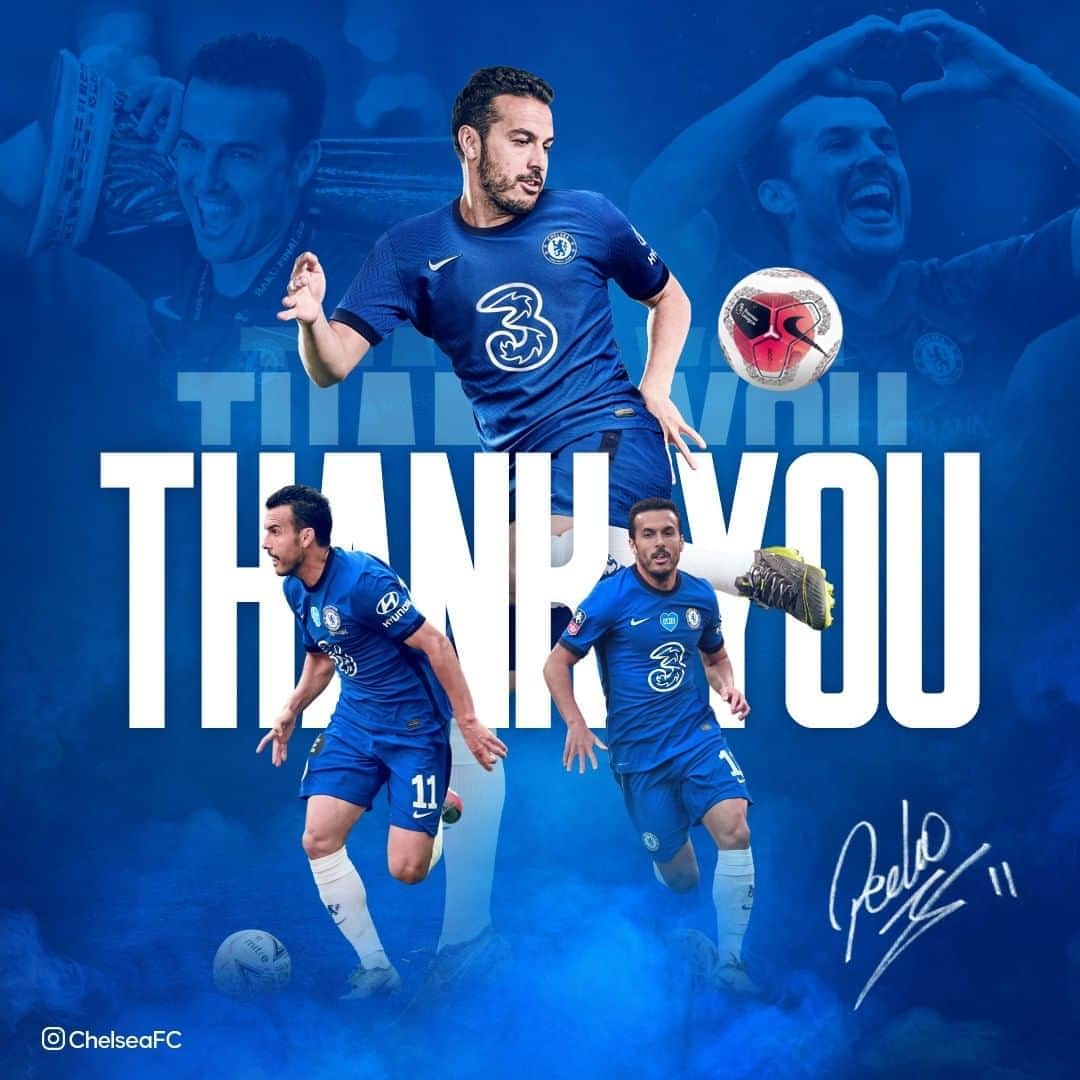 チェルシーFCさんのインスタグラム写真 - (チェルシーFCInstagram)「Thanks for everything @_Pedro17_, and good luck! 💙 #CFC #Chelsea」8月10日 17時41分 - chelseafc