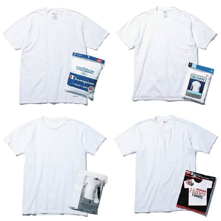 UOMOさんのインスタグラム写真 - (UOMOInstagram)「【まとめ】1枚1000円以下で選ぶ！ コスパ最高な大人の白Tシャツ4選  真夏はインナーとしてだけではなく、1枚でも着る機会が多くなるシンプルな白Tシャツ。常によれていない真っ白な状態で着用して清潔感をキープしたいアイテムだけに、コスパは高ければ高いほどうれしい。そこで、1枚当たり3桁プライスの白Tだけをまとめてみた。これなら気兼ねなく、まとめ買いもできるというもの！  #uomo #uomo_magazine #webuomo #白Tシャツ #白T #大人の白T #hanes #gildan #champion #sevenpremiumlifestyle #fashion #mensfashion #mensstyle #85976」8月10日 13時46分 - uomo_magazine