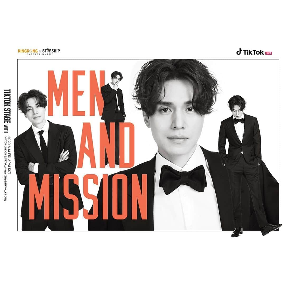 キングコングエンターテインメントさんのインスタグラム写真 - (キングコングエンターテインメントInstagram)「'TikTok Stage with Men and Mission' 배우 이동욱 씨의 개인 포스터 공개📸 8월 14일 금요일 오후 8시(KST), 우리 틱톡에서 만나요😎 - 이벤트 페이지 보러 가기👇 https://bit.ly/tiktokstage - #이동욱 #LeeDongWook #李栋旭 #TikTokStage #틱톡스테이지 #MenandMission #맨앤미션 #언택트글로벌팬미팅」8月10日 15時05分 - kkbyss