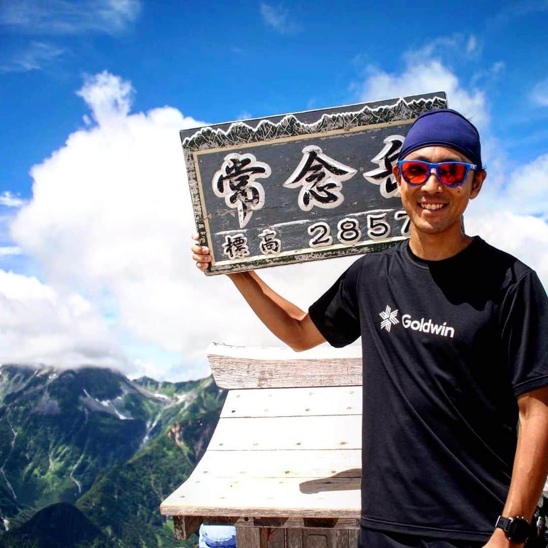 渡部暁斗さんのインスタグラム写真 - (渡部暁斗Instagram)「Mt. Jonen 2857m⛰ 本日8月10日は山の日です。皆さんの山の日はどんな1日でしたか？ #山の日2020 #常念岳 #北アルプス #goldwin #thenorthface #teamoakley #アミノバイタル」8月10日 16時17分 - wtbakt