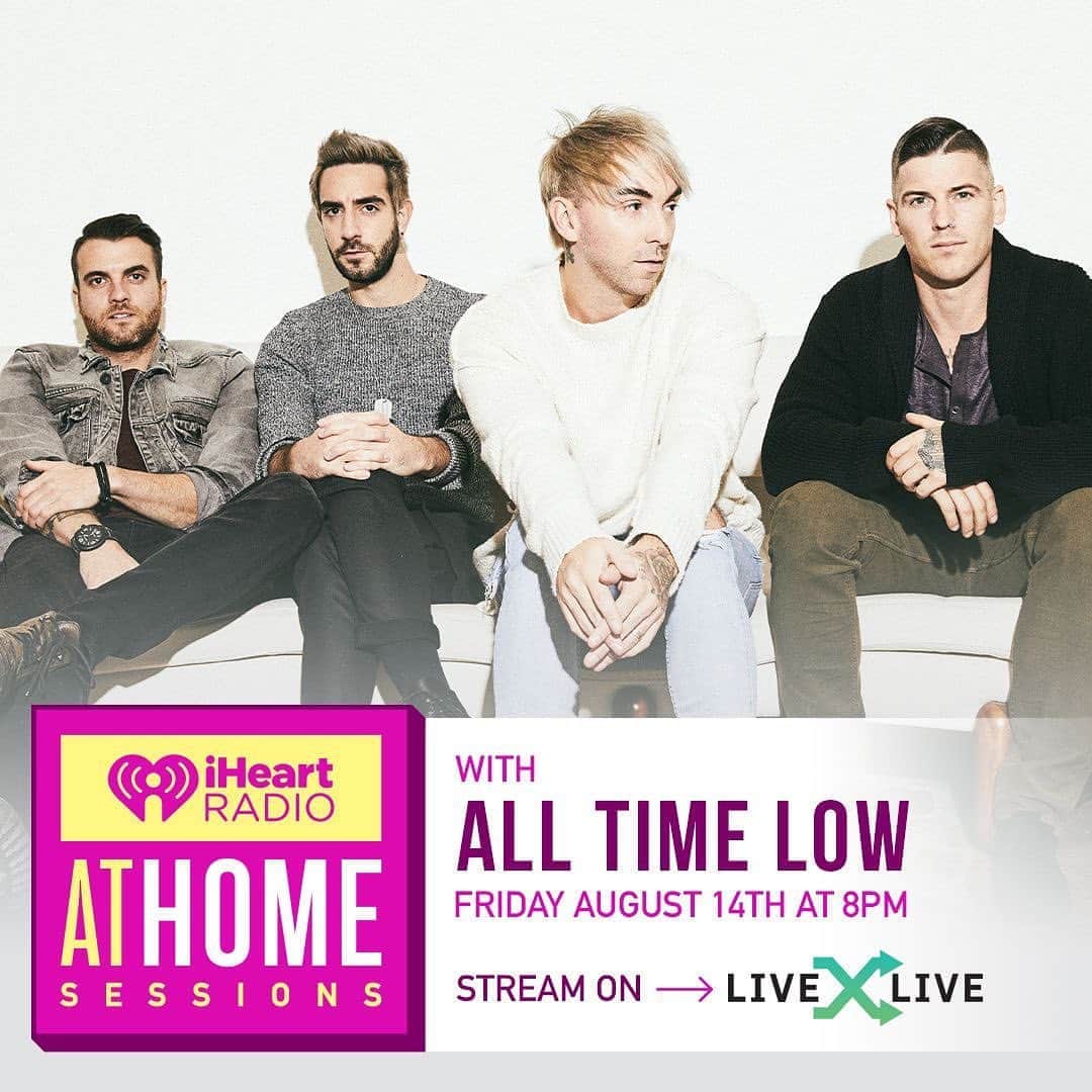 All Time Lowのインスタグラム：「More of us together this Friday, link in bio for details. #iHeartAllTimeLow」