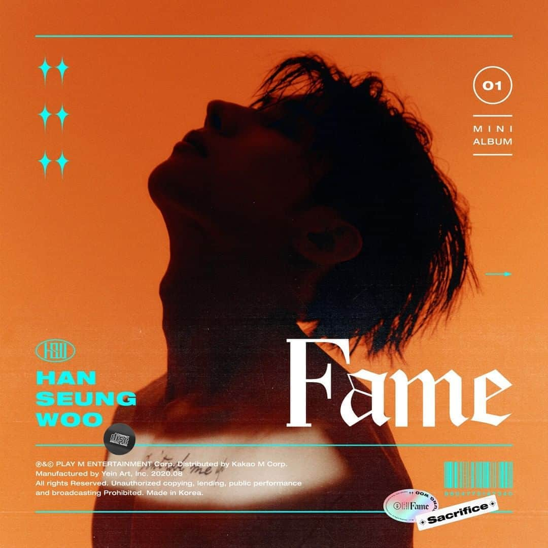 Victonさんのインスタグラム写真 - (VictonInstagram)「[#한승우] 승우의 솔로앨범 [Fame]의 음원이 전 음원 사이트에 공개되었습니다💚💜💙 앨리스 여러분의 많은 사랑 부탁드립니다👀🖐💜 - 📽Music Video ▶ https://youtu.be/QXeZUeD0Xo4 - 🍈Melon ▶ http://kko.to/2yzk2F-YM - #VICTON #승우 #SEUNGWOO #Fame #Sacrifice」8月10日 18時07分 - victon1109