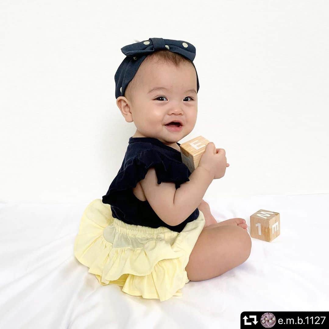 かわいいベビー服 子供服babychuさんのインスタグラム写真 かわいいベビー服 子供服babychuinstagram ベビーガールに やっぱり似合う ブルマコーデ ひよこ色のフリフリおしりがカワイイ ベビーガールにいちばん似合う ベビーブルマのコーデ 夏の
