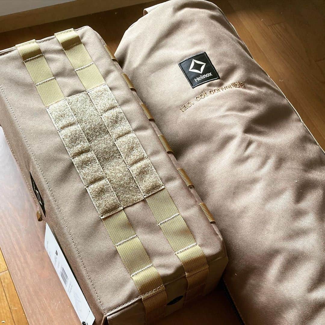 のインスタグラム：「Helinox Tactical Cot.  寝心地最強⛺️」