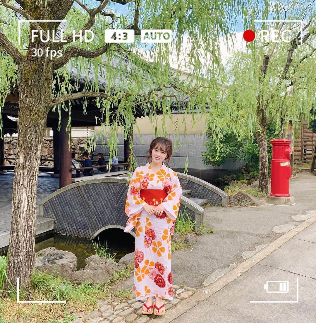 空山菜摘さんのインスタグラム写真 - (空山菜摘Instagram)「♡ 👘💖 . . 早い人はもうお盆休み突入かな？ 今年は毎年恒例の城崎♨️も行けへんから 仕事三昧になりそう😇笑 . . . . . #城崎温泉 #温泉旅行 #温泉 #浴衣 #カメラ女子 #タビジョ #家族旅行 #ミラーレス女子 #城崎温泉旅行 #国内旅行 #浴衣女子 #旅行大好き #浴衣ヘア #浴衣コーデ #浴衣メイク # #温泉旅行♨️ #温泉旅行 #浴衣散策  #女子旅 #着物散策 #セルフヘアアレンジ #ソラtrip」8月10日 19時08分 - natsumi_sorayama