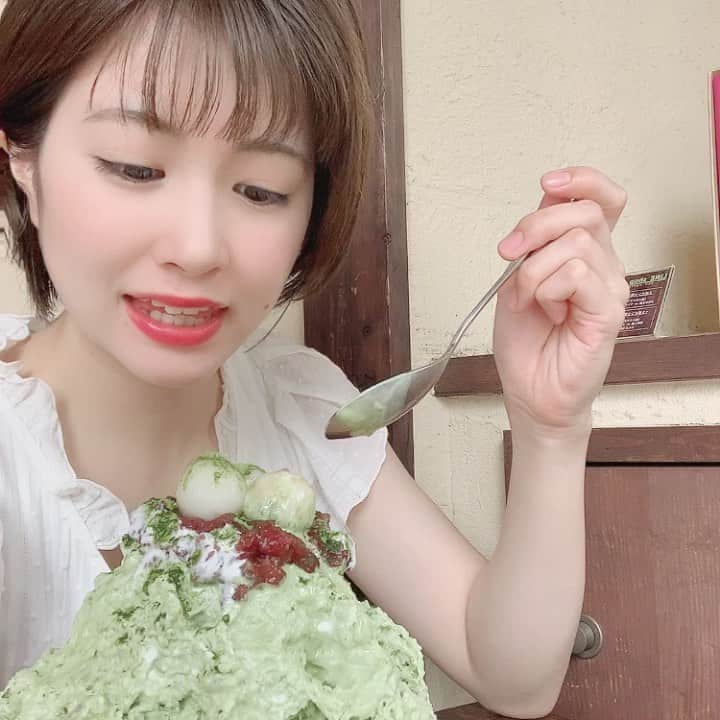 のインスタグラム：「.. .  かき氷もぐもぐTime🍧  .. ..」