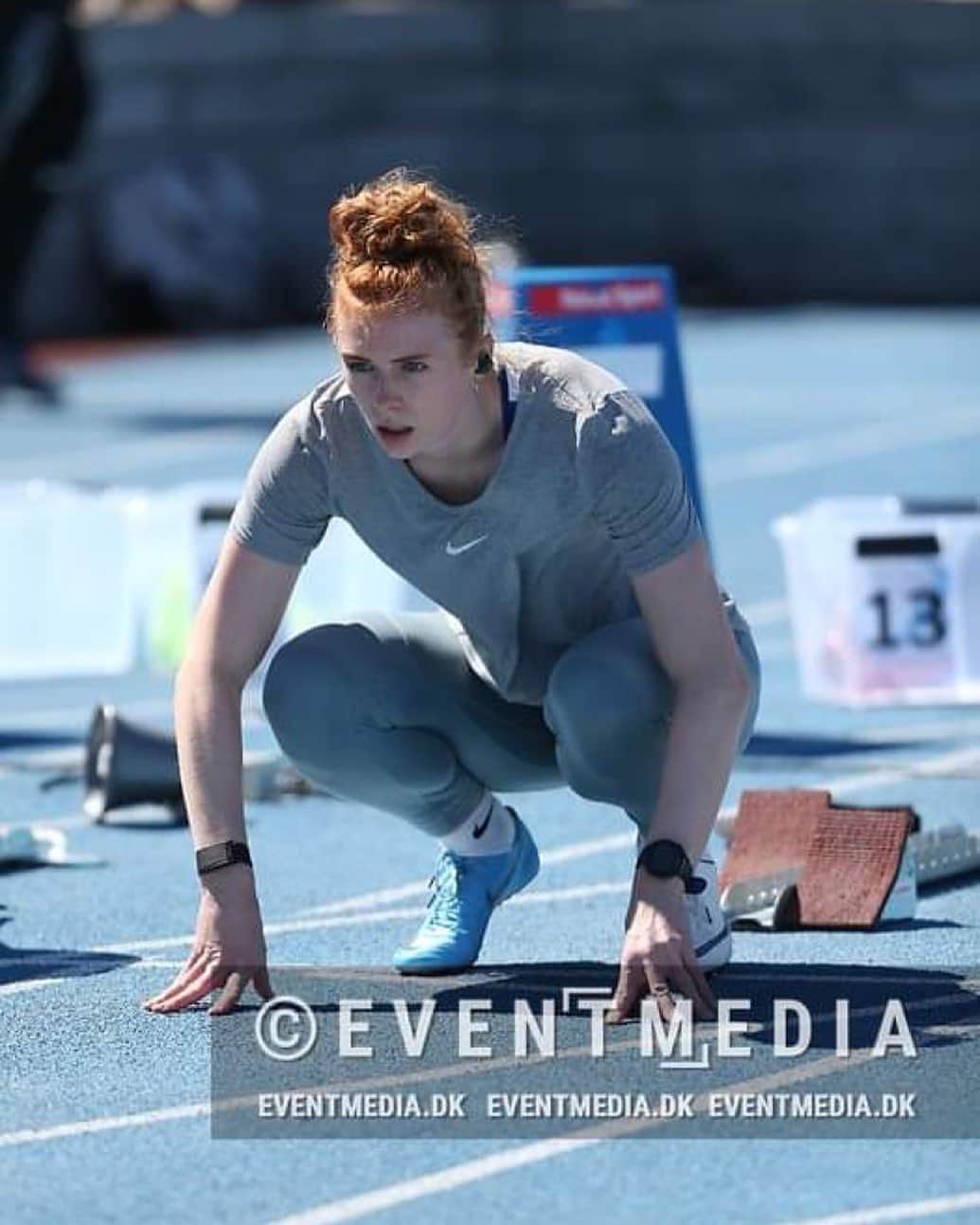 マチルドU・クラマーのインスタグラム：「I aften kl. 19.05 løber jeg 100m mod nogle hurtige damer til @folksamgp i Sollentuna 🔥 Se med på SVT2 fra kl. 18-20 📺 (link i bio)  #folksamgrandprix #sollentunagp #sollentuna  📸 @eventmedia.dk」