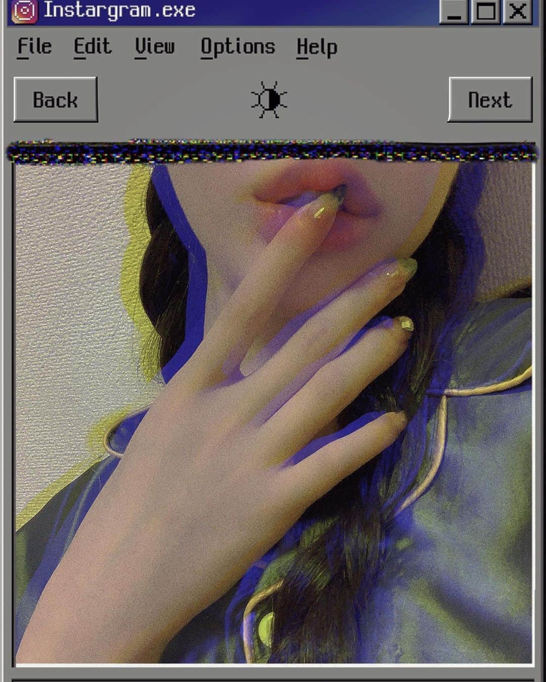 chiiiiiのインスタグラム：「👄」