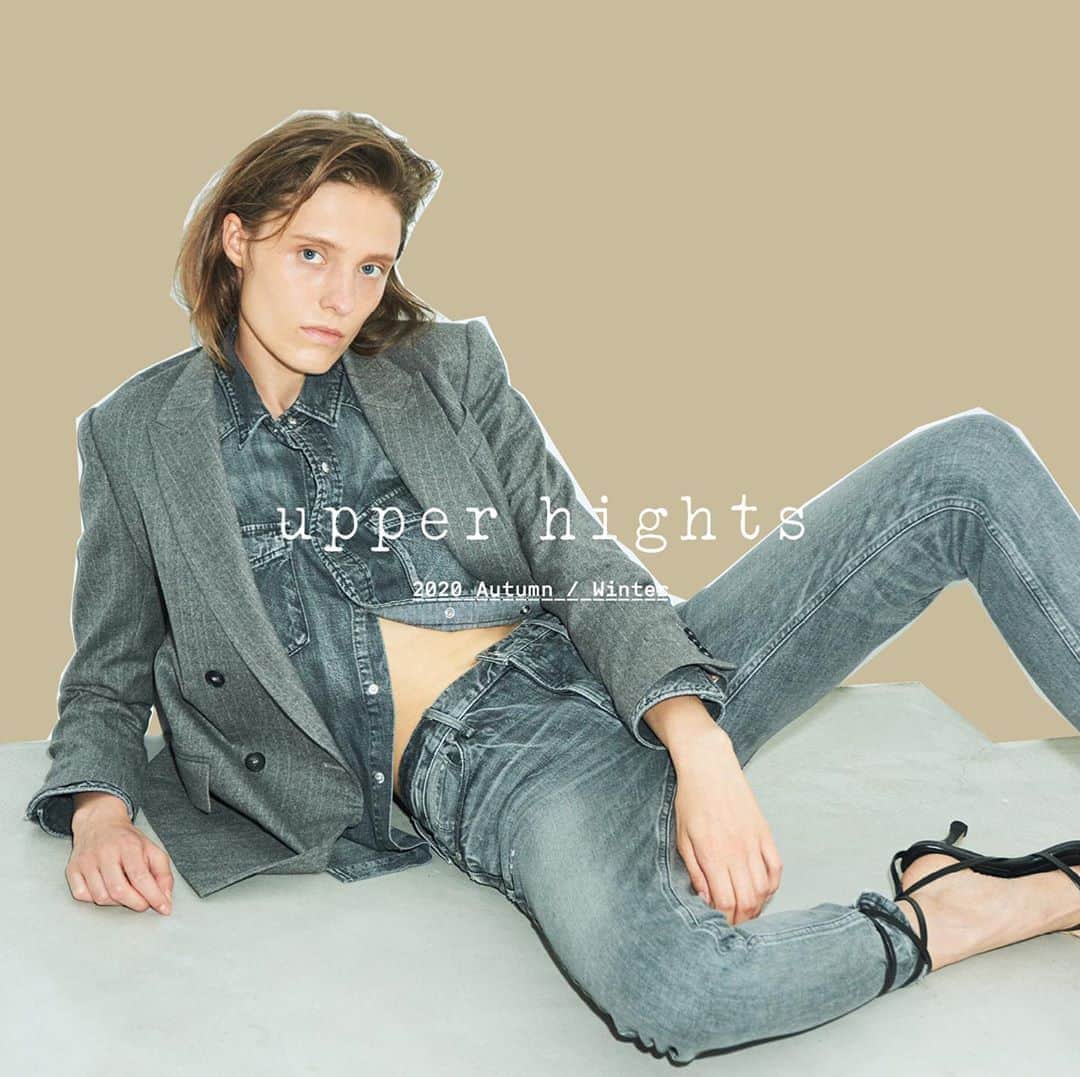 のインスタグラム：「2020FW start…… . . . #upperhights #denim#20fw#intheknowgl#denimcode#denimstyle#＠アッパーハイツ#コレクション#秋冬#秋冬コレクション#デニム#デニムコーデ」
