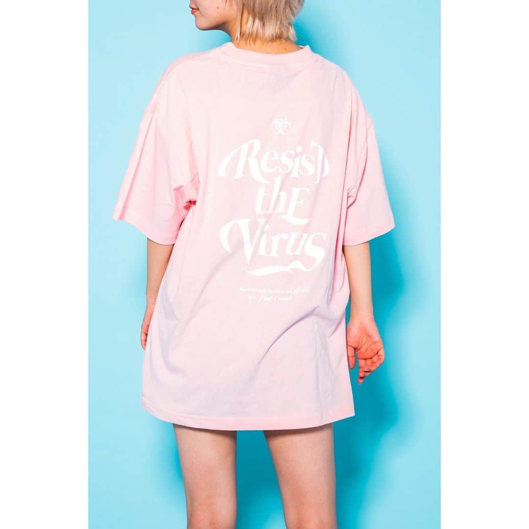 koichi kondoのインスタグラム：「LIT Tシャツ ピンク 予約開始しました。」