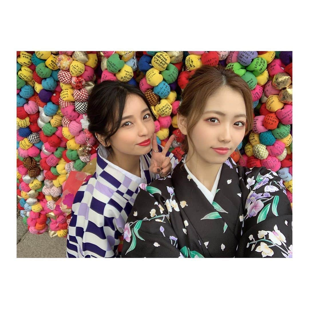 森田彩花さんのインスタグラム写真 - (森田彩花Instagram)「前回の投稿と同じくばーり前❤️🤲爆 ． まだまだ写真あるんだよん ． #過去pic #京都 #京都観光 #着物 #りなてぃん」8月10日 20時19分 - ayaka_morita0529