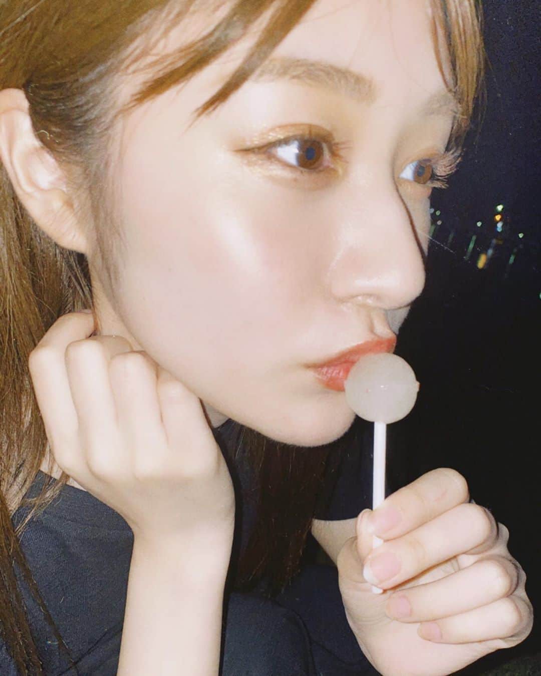 加藤美南のインスタグラム：「来年は花火見れるといいなぁ🍭」