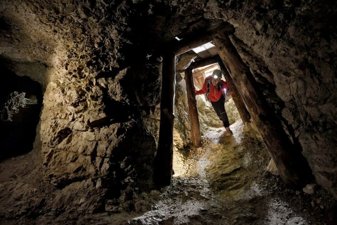 National Geographic Travelさんのインスタグラム写真 - (National Geographic TravelInstagram)「Photo by Robbie Shone @shonephoto  The mountainous landscape in the Italian Dolomites contains a hidden world. During the First World War this was the site of a ferocious battle, and the Lagazuoi Tunnels remain in superb condition. They are well worth a visit for any adventurous traveler.」8月10日 21時08分 - natgeotravel