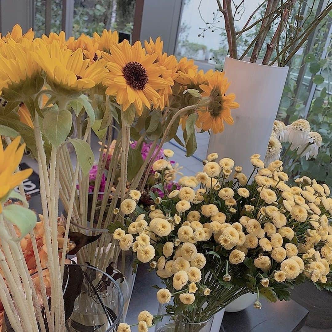 夢咲りおなさんのインスタグラム写真 - (夢咲りおなInstagram)「選んだのは最後のお花にしたよぉ。プリザーブドフラワー作った事あるけど本当に難しい🙄こんなに綺麗に作れないから教えてもらいたいくらい✨2年くらい保てるみたいなので生花より好きです。 黄色のお花って元気になるね🌻 . . .  #nicolaibergmanncafe ##nicolaibergmann 🌼🌻 #プリザーブドフラワー」8月10日 21時09分 - yumerio0906