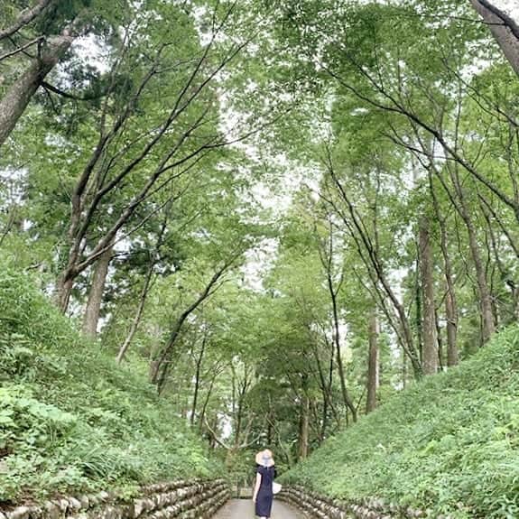 のインスタグラム：「誰もいない神社でお参り。  神秘的な風を感じ、心も洗われる静かな夏休みが始まりました。  #大分#神社 #老松天満社 #誰もいない #涼しい#風 #神秘的#大山 #大野#前津江 #緑#森林浴 #大野老松天満社」