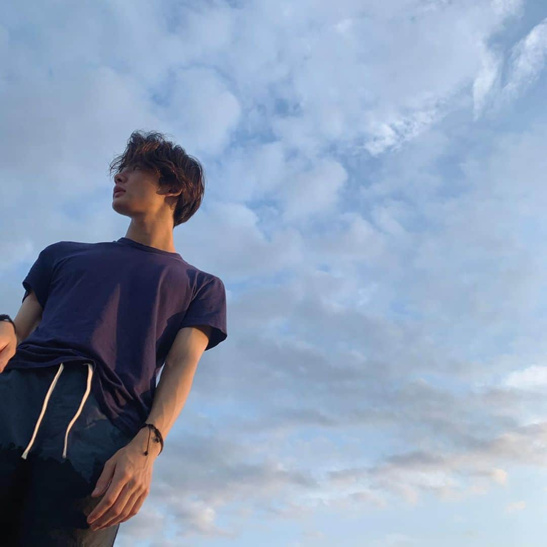 NOA（ノア）さんのインスタグラム写真 - (NOA（ノア）Instagram)「I WANTED TO SHARE THIS BEAUTIFUL SKY WITH Y’ALL🌊💦」8月10日 22時15分 - n_o_a_3_