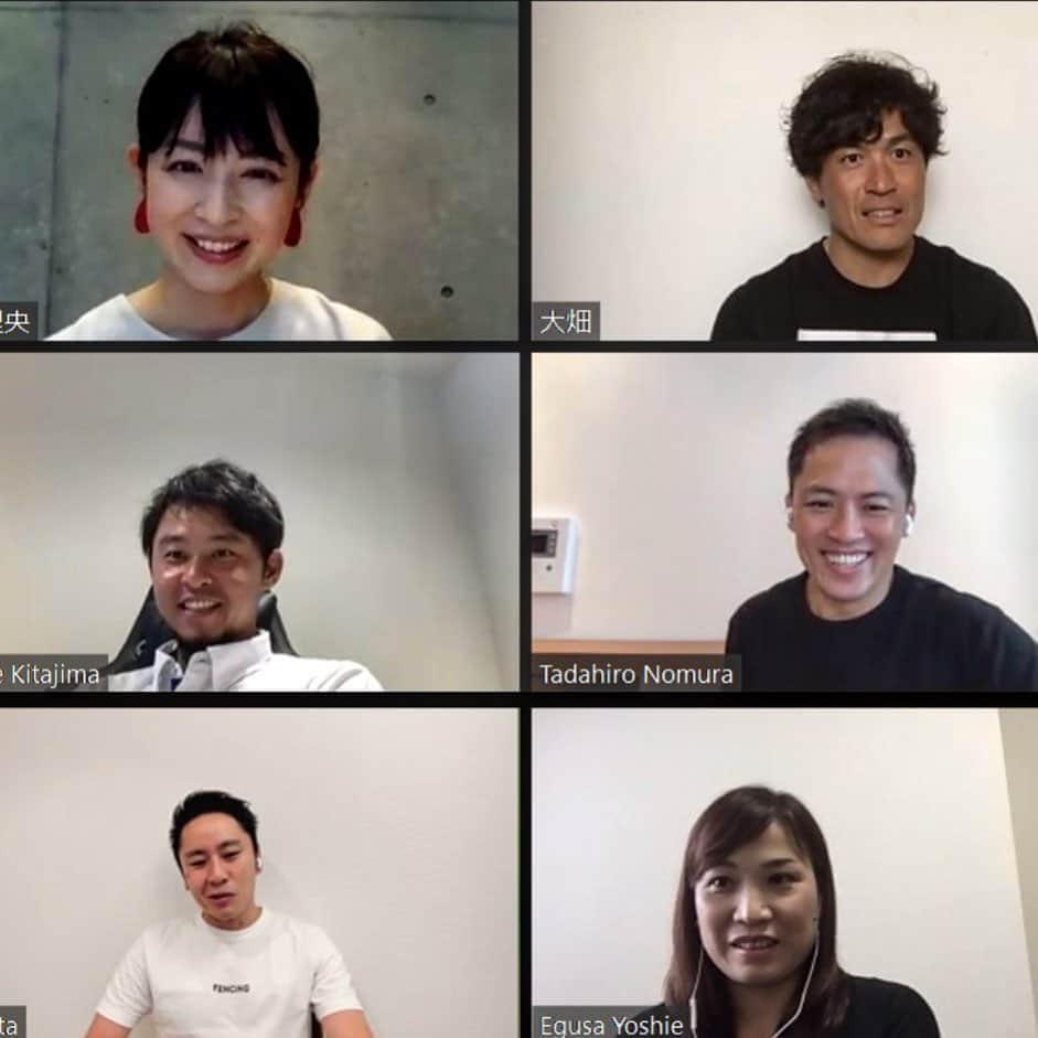 野村忠宏さんのインスタグラム写真 野村忠宏instagram 気心の知れた個性豊かなメンバーと 熱く 楽しく トークセッションさせてもらいました 視聴してくださった皆さんにとって 有意義な時間になっていれば嬉しいな Halftimejp ぼくらのスポーツ 大畑大介