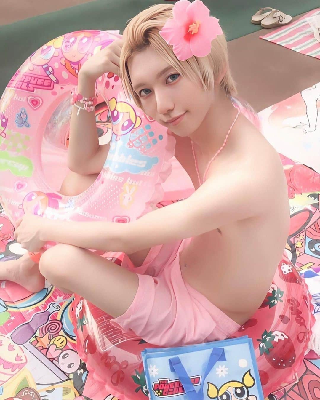 江崎びす子さんのインスタグラム写真 - (江崎びす子Instagram)「日中めちゃくちゃ暑いね」8月10日 22時42分 - bisukoezaki