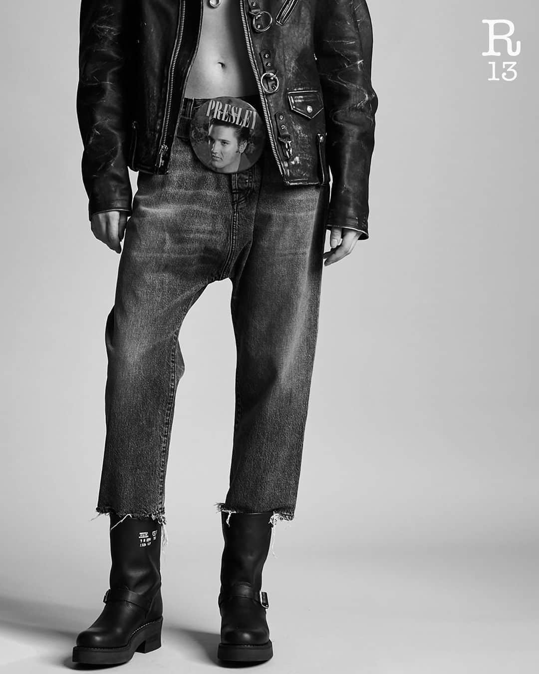 のインスタグラム：「Discover the #R13 PF20 Collection  Now available online at R13.COM #shopr13 #r13 #r13denim」