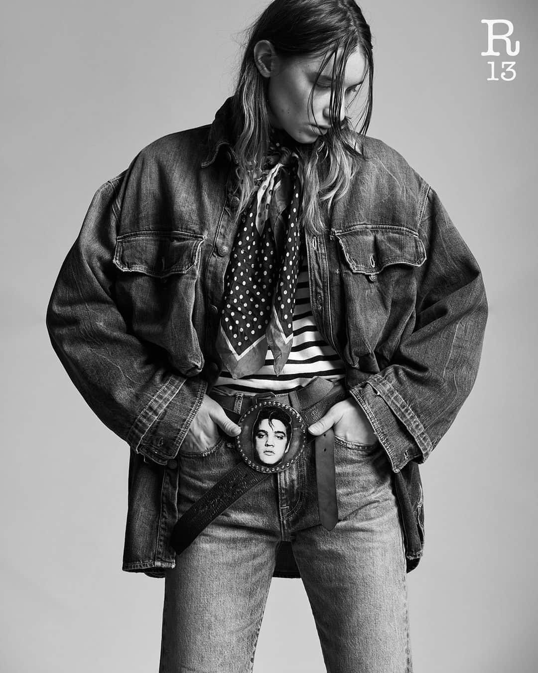 のインスタグラム：「Discover the #R13 PF20 Collection  Now available online at R13.COM #shopr13 #r13 #r13denim」