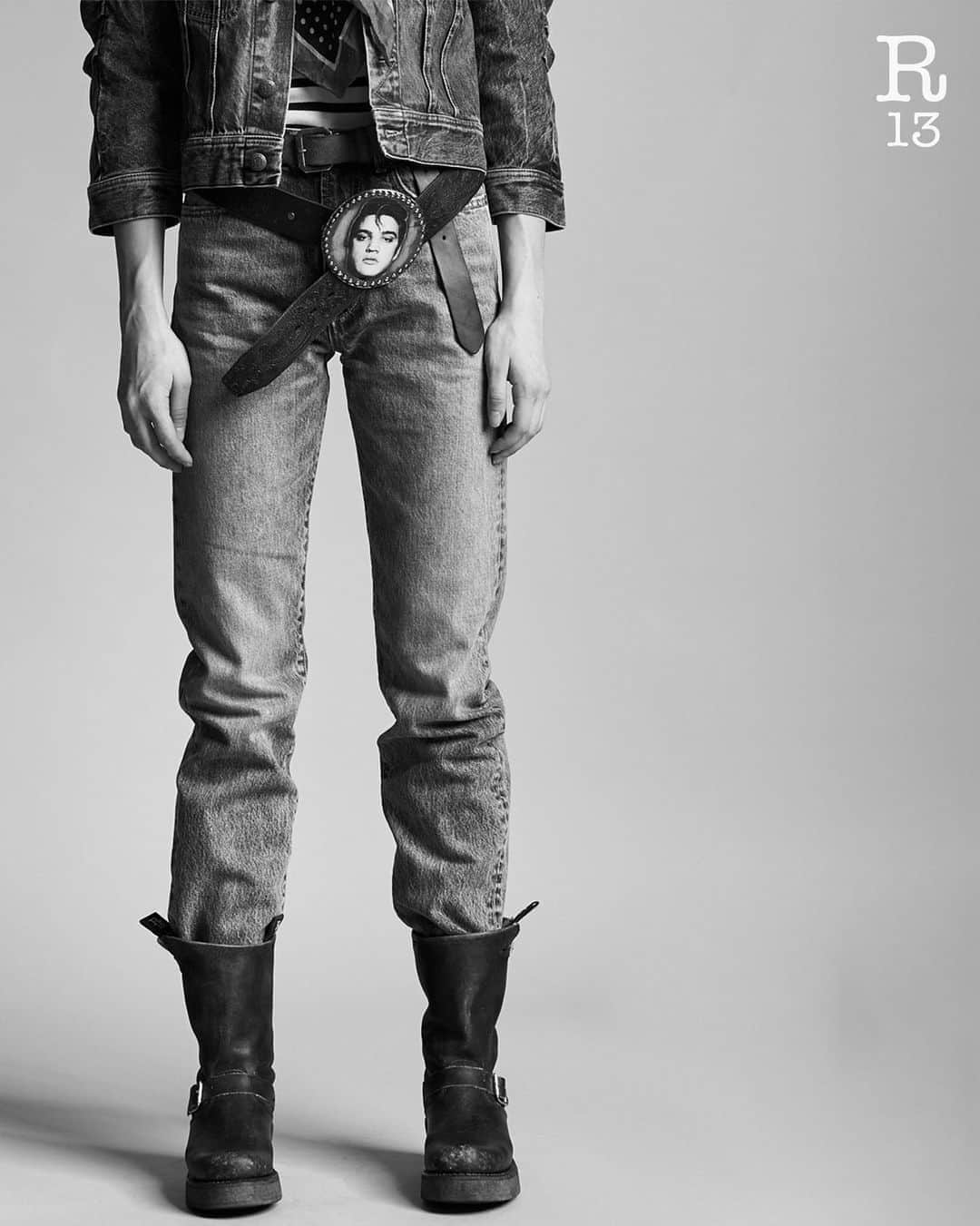 のインスタグラム：「Discover the #R13 PF20 Collection  Now available online at R13.COM #shopr13 #r13 #r13denim」