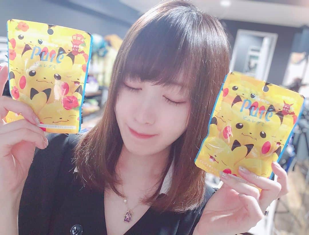 小田桐奈々さんのインスタグラム写真 - (小田桐奈々Instagram)「ピカピュレgetだぜ🍍 #4個かった * * #ピュレグミ #ピカピュレ」8月10日 23時12分 - odagirinana