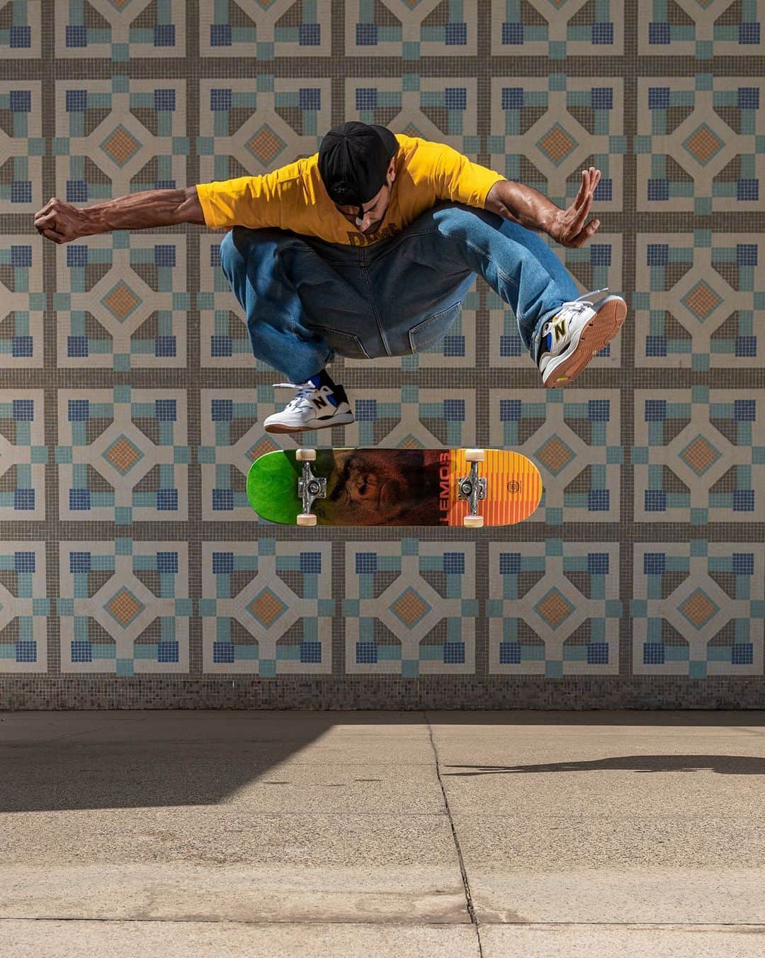 のインスタグラム：「We consider Tiago Lemos to be the best in the world. And today, we’re proud to introduce his first @nbnumeric signature skate shoe, the 1010. #TrustTiago⠀ ⠀ @tiagolemoskt 🇧🇷」