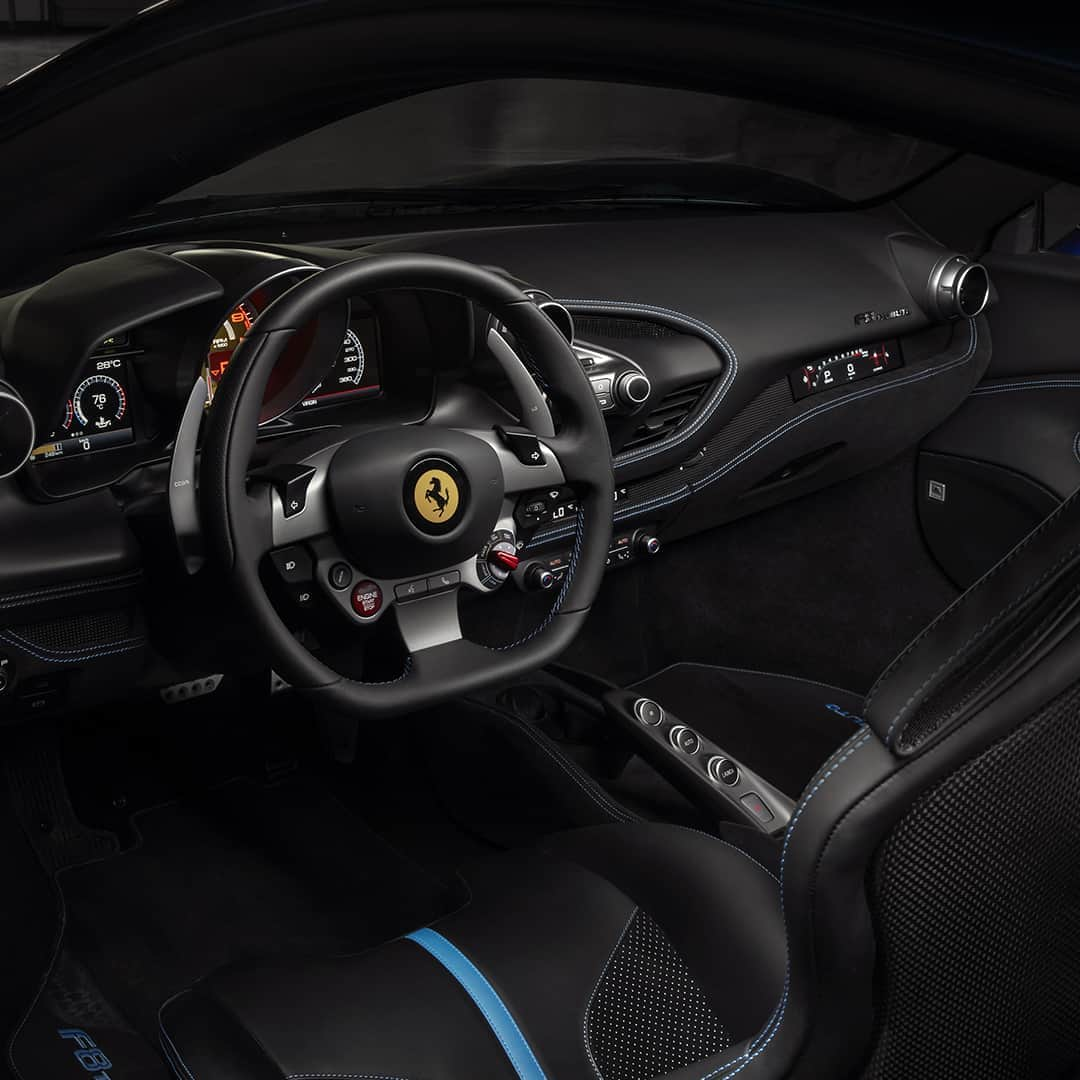 フェラーリさんのインスタグラム写真 - (フェラーリInstagram)「A celebration of excellence in both performance and design: the #FerrariF8Tributo boasts a sporty interior that recalls the model’s racing-inspired roots, for a stylish tribute to the V8 engine. #Ferrari #ItalianDesign #CarsWithoutLimits」8月11日 0時00分 - ferrari