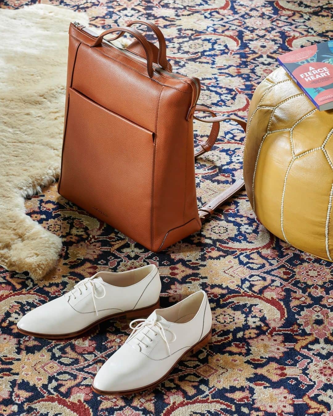 Cole Haanのインスタグラム：「A fashion statement of resistance for women in the roaring twenties, engineered with comfort technology fit for 2020. The new Modern Classics oxford is available now.」