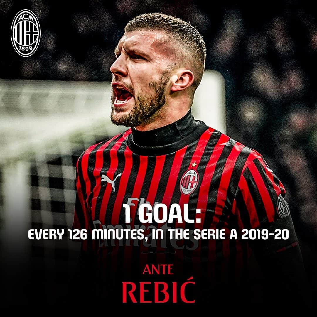 ACミランさんのインスタグラム写真 - (ACミランInstagram)「🔴⚫ The Roar of Rampant Rebić ⚽💪🏻  #SempreMilan」8月11日 0時15分 - acmilan