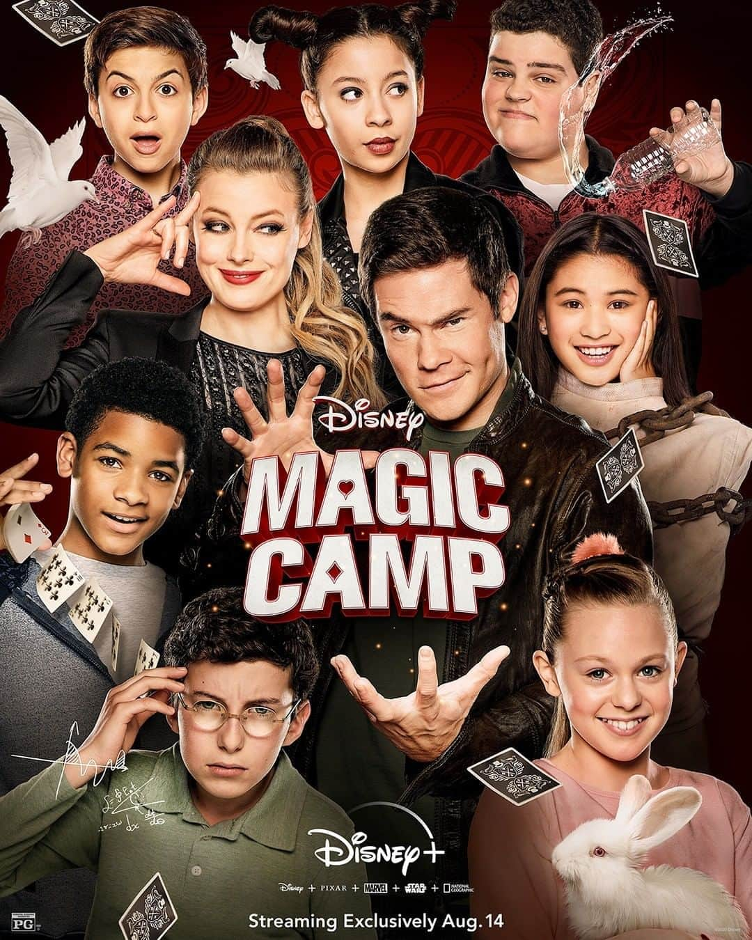 Disneyさんのインスタグラム写真 - (DisneyInstagram)「♠️♦️ Magic Camp is streaming Friday, exclusively on #DisneyPlus. ♣️♥️」8月11日 1時09分 - disney