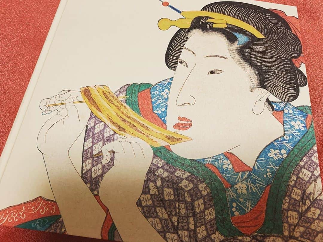 藤間爽子さんのインスタグラム写真 - (藤間爽子Instagram)「ずっと気になっていた『おいしい浮世絵展』へ。最高でした。 思えば小さい頃から、日本昔話の絵本を読むときも、おばあちゃんがお団子をこねているページばかりに目がいって、食べ物の絵の魅力に取り憑かれていたなぁ！笑  ごちそうさまでした。  #おいしい浮世絵展」8月11日 11時16分 - fujimasawako_official