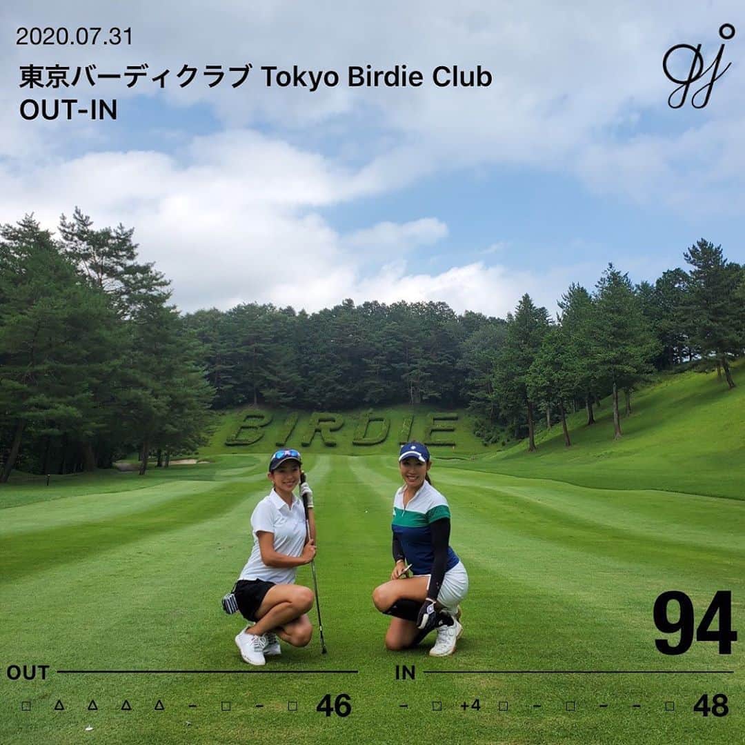 yurieさんのインスタグラム写真 - (yurieInstagram)「この日のラウンドは94☺️ . 久々の東京バーディ😊 . 昔行った時は冬だったから茶色のBirdieだったんだけど、今回は鮮やかな緑❤️ . こーゆー映えスポットがあるゴルフ場すき⛳️✨ . . .  #golfgirl #golf #golfing #instagolf #golfswing #golffashion#golfstagram #golfwear #墓がむかあ #ゴルフ好き #ゴルフ初心者 #ゴルフ練習 #ゴルフ女子 #ゴルフ男子 #ゴルフ上手くなりたい #ゴルフ好きと繋がりたい#ゴルフウェアー  #ゴルフスイング #골프 #エンジョイゴルフ#ゴルフコーデ #スポーツ女子 #ゴルフ旅 #高尔夫球 #กอล์ฟ #ゴルフコンペ #東京バーディ  #vividgolf #ビビコンペ夏」8月11日 11時20分 - yurie808golf