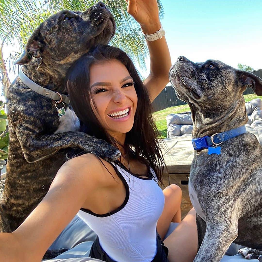 Kelly Clelandさんのインスタグラム写真 - (Kelly ClelandInstagram)「So, I had this idea to go in the backyard and take a nice family photo ... ➡️ #idea #family #photo #fail #itried #brindle #boys #rowdy #love #laugh #live  Maybe tomorrow!!! ✔️」8月11日 11時26分 - kellyacleland4