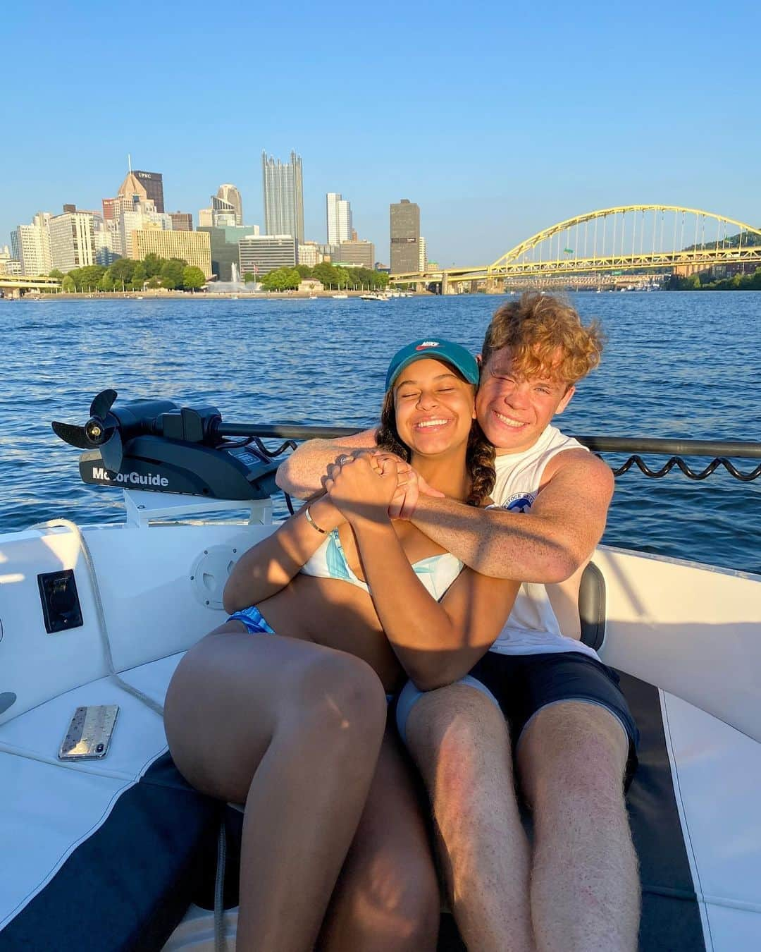 Nia Sioux Frazierさんのインスタグラム写真 - (Nia Sioux FrazierInstagram)「Boating buddies🥰」8月11日 4時33分 - niasioux