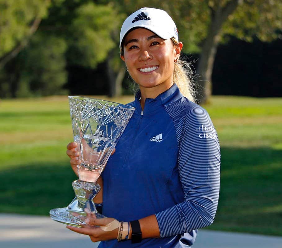 リセット・サラスのインスタグラム：「You truly are inspiring! Congrats on your back to back W's champ 🏆🇺🇸🏆 @daniellekang #IWannaBeYouWhenIGrowUp #ProudBFF 💙」