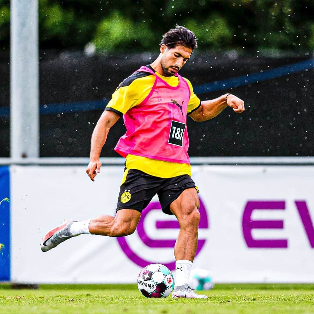エムレ・カンのインスタグラム：「Trainingslager Day 1 ✅⚽️ #EC23 #weCan」