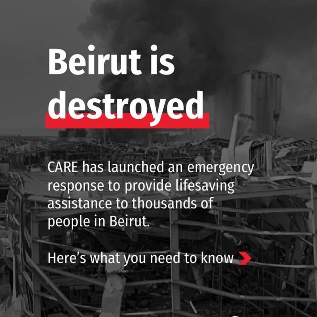 ベラミー・ヤングさんのインスタグラム写真 - (ベラミー・ヤングInstagram)「#Beirut is #Lebanon’s capital city, largest port, and lifeline for the country. Thousands of people were killed or injured by the blasts, and more than 300,000 people have been left homeless. @careorg staff in the city is safe but shaken and have already begun addressing the most urgent needs of those impacted. If you are able to help, please go to care.org/helpbeirut 🧡 (Link in my Insta bio) And please spread the word. I'm sending each of you so much love today. And always. #FightWithCare 🧡❤️🧡❤️🧡❤️  ・・・ Prior to the deadly explosions in #Beirut last week, people in #Lebanon were facing a brewing humanitarian crisis and the worsening #COVID19 pandemic. More than 200 people have died as a result of the blasts, hospitals are overwhelmed, and ICUs are near capacity because of COVID-19. #CARE is prioritizing hot food, shelter, hygiene kits, mental health support, and cash assistance in our response. Donate now to help at the link in our bio.」8月11日 6時37分 - bellamyyoung