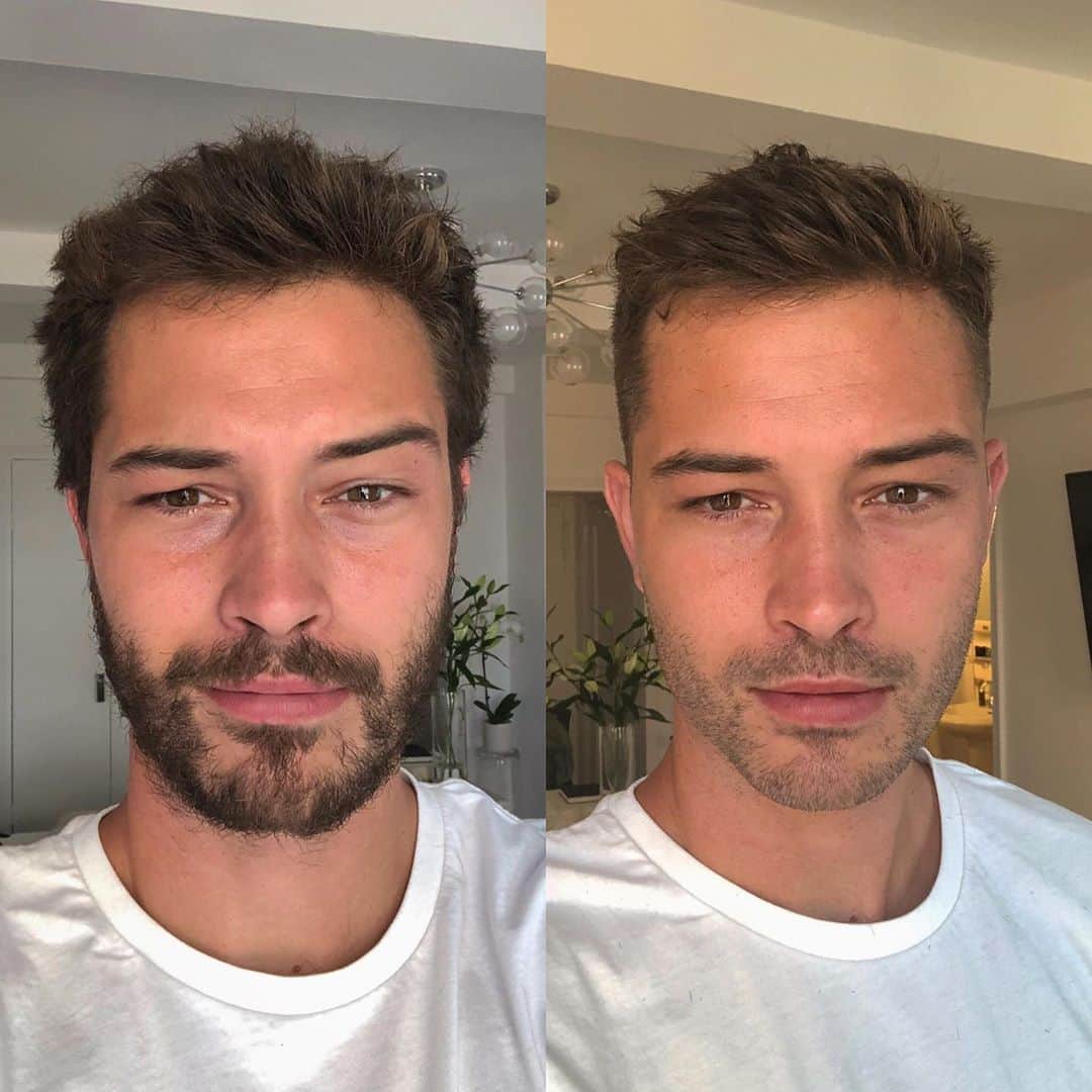 のインスタグラム：「From Canadian lumberjack living in a van to America’s next top model finalist 😂 what version you prefer?  thanks for the clean up @pierralortie」